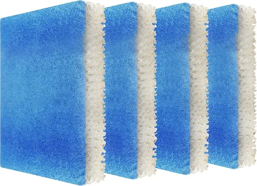 Vista 8 de HQRP Paquete de 2 filtros de mecha T compatibles con Honeywell HFT600/HFT600PDQ de repuesto para humidificadores Honeywell HEV615 HEV620 HEV600