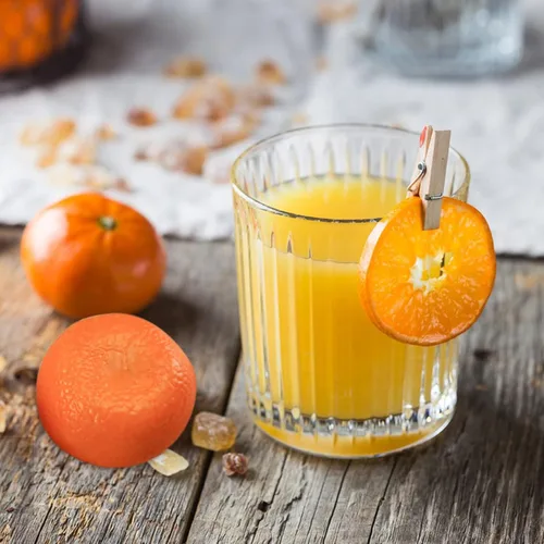 Vista 7 de DaKuan 12 naranjas falsas, naranja de plástico simulado, naranjas artificiales, bandeja decorativa de frutas, utilizadas para decoración de muebles
