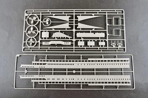 Vista 5 de Trumpeter Titanic Kit de modelo de plástico con LED