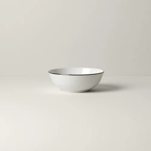 Vista 18 de Lenox Plato Continental Dining Platino, Blanco