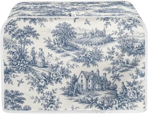 Vista 14 de Xoenoiee Fundas para Tostadora Azteca Tribal con Estampado de Girasoles y Colibríes, Cubierta para Panificadora, Fundas para Electrodomésticos