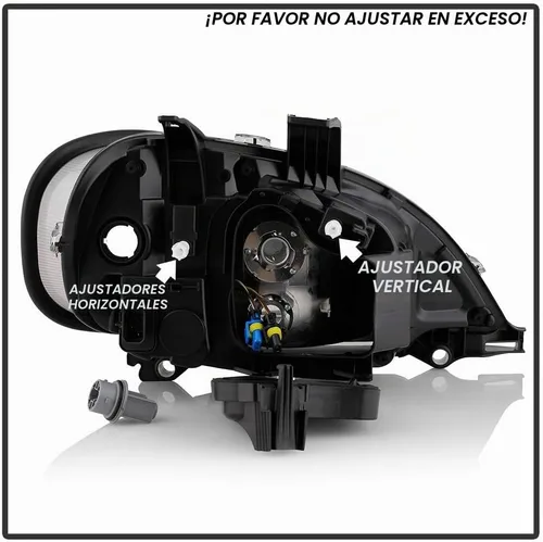 Vista 6 de ACANII - Para 2004-2012 Freightliner Business Class M2 106 112 Cromado Faros delanteros Par Izquierdo+Derecho