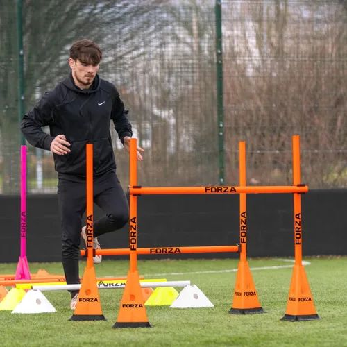 Vista 6 de FORZA Agility Poles & Clips Create Your Own Hurdles - 8 Color Options