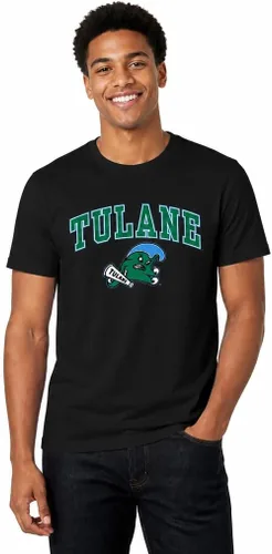 Vista 36 de Campus Colors NCAA - Camiseta de algodón para adulto, unisex, para el día del juego Azul marino