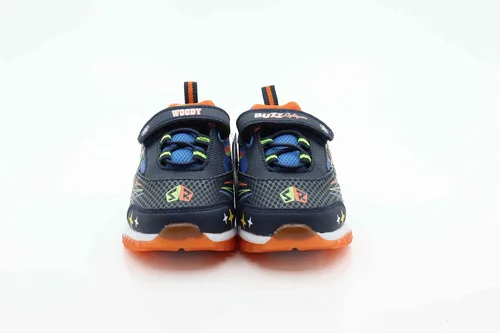 Vista 3 de Disney Pixar Toy Story - Tenis deportivos iluminados para niño, azulnaranja (niño pequeñoniño)