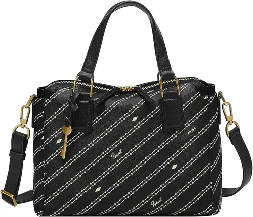 Vista 4 de Fossil Bolso de cuero Jacqueline para mujer