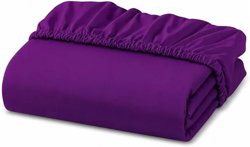 Vista 22 de Sábana bajera ajustable de lujo suave de 600 hilos, 100% algodón egipcio, sábana bajera ajustable individual con elástico alrededor, se adapta a