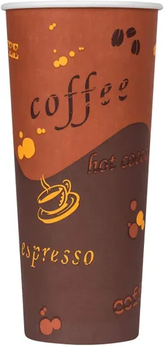 Vista 11 de Karat Taza de papel para café expreso de 4 oz, 1000 unidades, taza desechable para enjuague bucal, para bebidas calientes y frías, blanca (C-K504W)