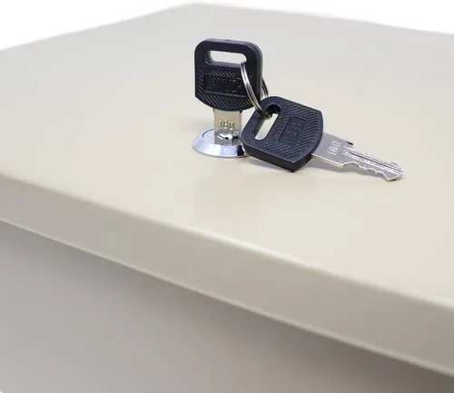 Vista 4 de Caja de seguridad ignífuga con cerradura con llave