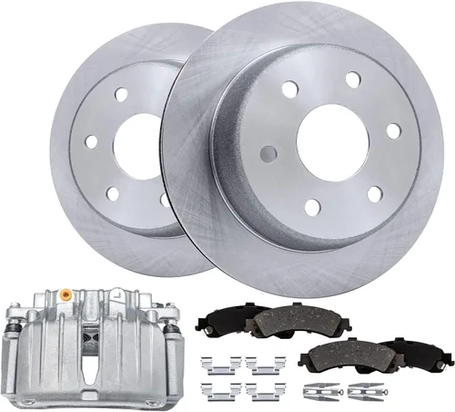 Vista 26 de Detroit Axle - Rotores de freno para Ford Mustang 2015 2016 2017 2018 2019 2020 2021 2022 2023 Rotores de freno de disco 2016 2017 2018 2019