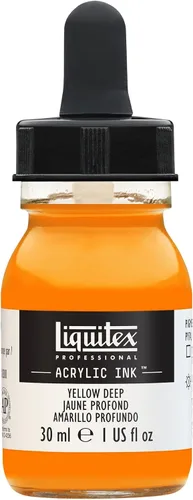 Vista 16 de Liquitex - Tinta acrílica profesional, tarro de 1 onza (30 ml), amarillo bismuto
