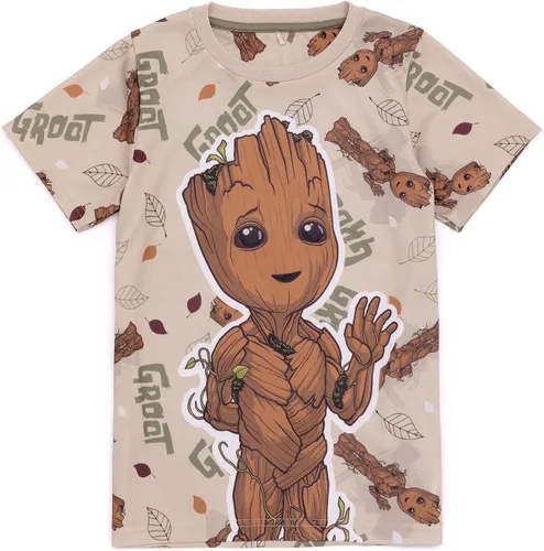 Vista 4 de Marvel I Am Groot - Pijama para niños y niñas, diseño de árbol