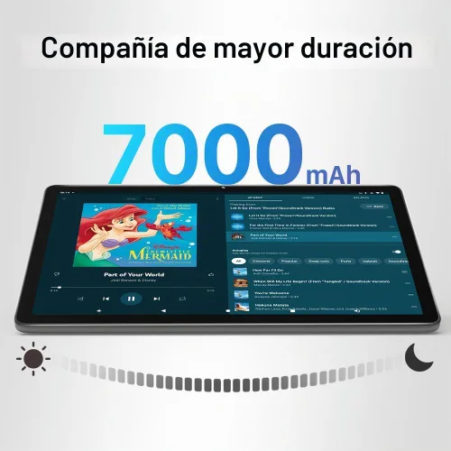 Vista 5 de ApoloMedia Tablet de 11 pulgadas, Android 16 2026 con procesador Octa-Core, 8 GB de RAM+128 GB de ROM (expansión de 1 TB), batería de 7000 mAh