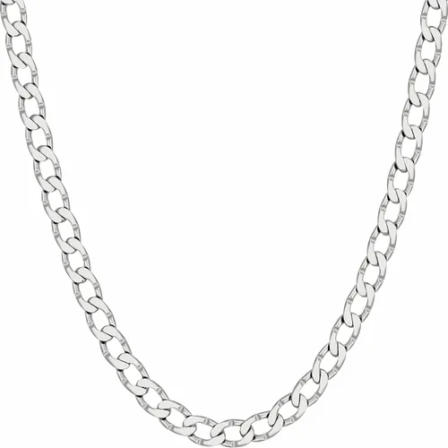 Vista 11 de LIFETIME JEWELRY Collar de cadena de eslabones de borde cortado de diamante chapado en oro real de 24 quilates Dorado
