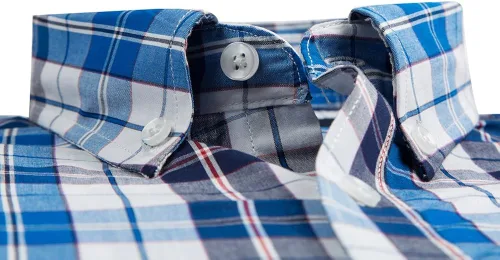 Vista 2 de Double Pump - Camisa de algodón para hombre, de manga larga, con botones y ajuste regular