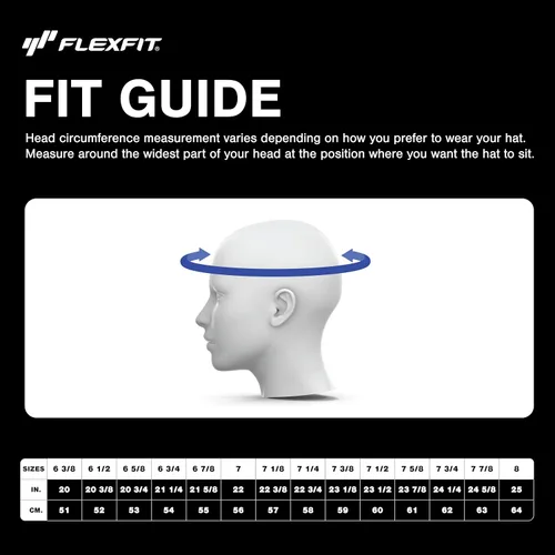 Vista 4 de Flexfit Gorra Unipanel sin costuras Delta, Negro (Melange Black)
