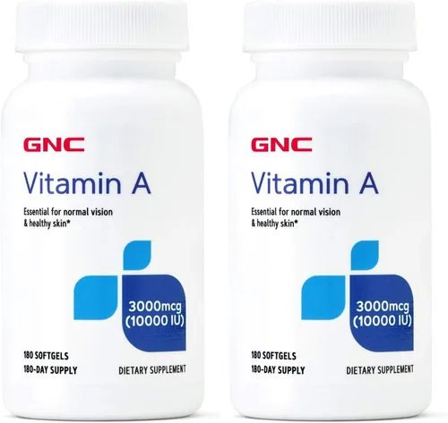 Vista 2 de GNC Suplemento de vitamina A de 3000 mcg, apoya la visión normal y la piel saludable, 180 porciones