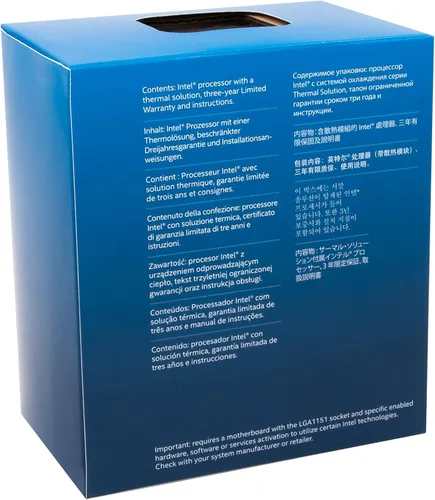 Vista 4 de Intel Core i3-7100 7ª generación Core Procesador de escritorio 3M caché, 3.90 GHz (BX80677I37100)