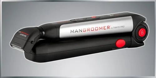 Vista 13 de Mangroomer Ultimate Pro Back Shaver con asa 2 cabezas de shock absorber Flex, Bisagra de energía, Extreme Reach y Power Burst