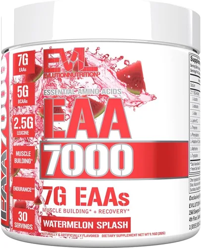 Vista 7 de EAAs - Polvo de aminoácidos esenciales EAA para antes y después del entrenamiento, para fortalecimiento muscular, resistencia y recuperación