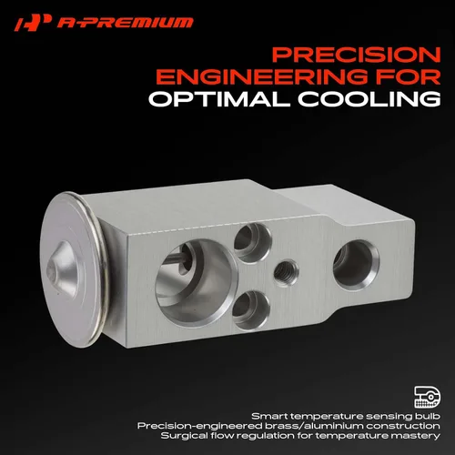 Vista 3 de A-Premium - Válvula de expansión de CA delantera compatible con Nissan e Infiniti para Nissan Frontier 2005-2019, Xterra/Armada 2005-2015
