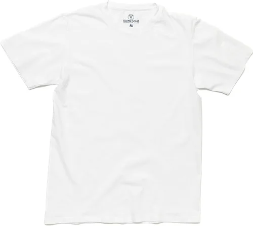 Vista 6 de Camiseta suave de algodón 100% orgánico de primera calidad, camiseta clásica para hombre