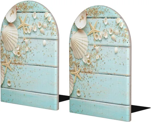 Vista 10 de Sujetalibros decorativos con forma de hongo negro para estantes, organizador de libros pesados, organizador antideslizante para libros