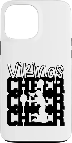 Vista 24 de Vikings Cheer Back to School Cheerleading Spirit Case for iPhone 17