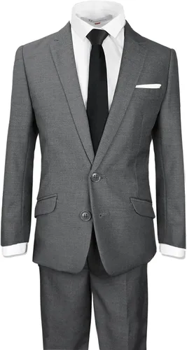 Vista 3 de Black n Bianco Signature - Traje completo para niño, ajustado