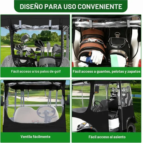 Vista 7 de Carro de golf recinto 2 plazas para Yamaha G29/Drive/Drive2 2007