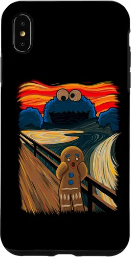 Vista 11 de Cookie Muncher The Scream Munch Monster Joke Funda para iPhone 17
