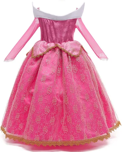 Vista 2 de Romy's Collection Conjunto de disfraz de princesa para niñas pequeñas