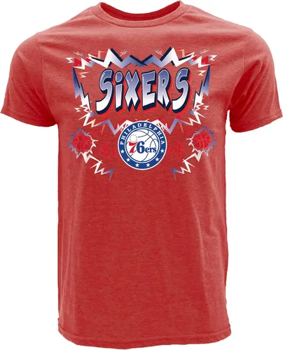 Vista 3 de Blue 84 NBA - Camiseta unisex para adultos, con licencia oficial de la NBA, colores alternativos jaspeados