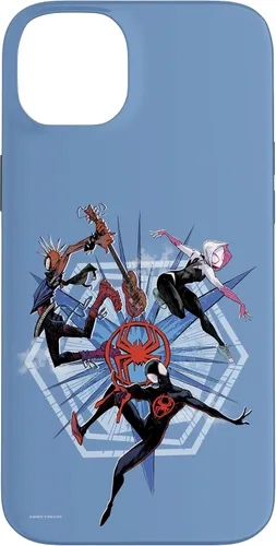 Vista 15 de Funda para iPhone 16 Marvel Spider-Man: Across the Spider-Verse Miles Gwen Hobie