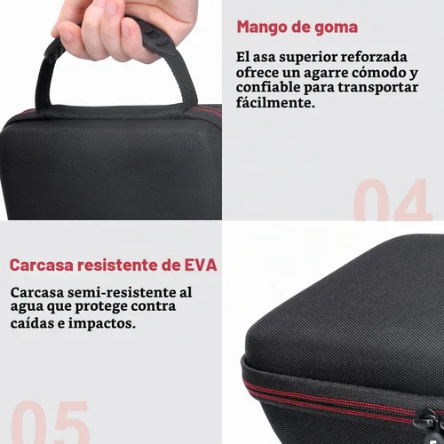 Vista 5 de LTGEM - Funda para interfaz de audio USB Focusrite Scarlett 2i2/Solo de 4ª