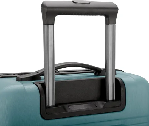 Vista 6 de U.S. Traveler Boren - Maleta de viaje de policarbonato resistente con 8 ruedas giratorias, asa de aluminio