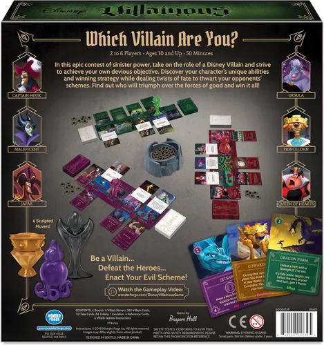 Vista 7 de Ravensburger Disney Villainous Juego de mesa de estrategia para mayores de 10 años - Ganador del premio Toty Game of The Year 2019