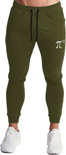 Vista 2 de Wangdo Pantalones de chándal/joggers para hombre, pantalones deportivos de entrenamiento para gimnasio y ejercicio, corte ajustado con bolsillos