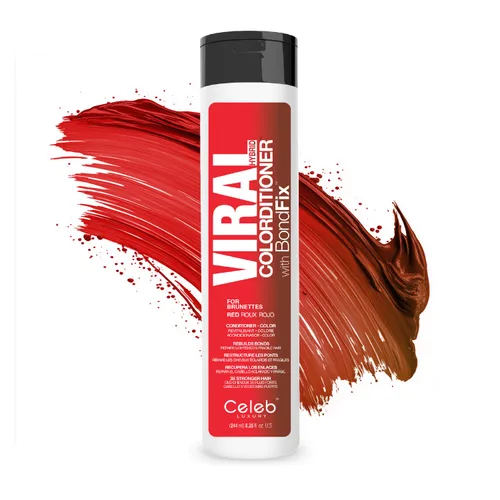 Vista 21 de Celeb Luxury Acondicionador de depósitos de color - Actualizador de color con Bondfix Bond Rebuilder, Viral y Gem Lites, combina con Colorwash Fire