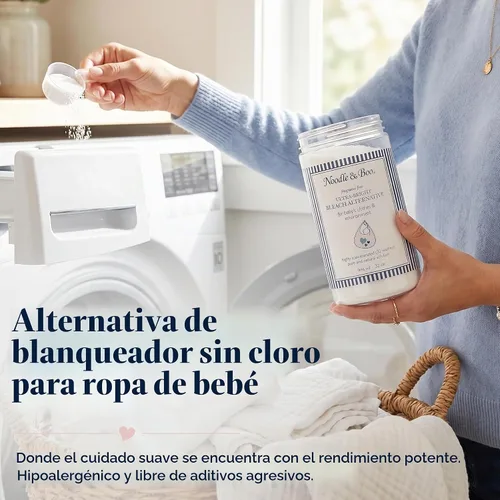 Vista 4 de Noodle & Boo Baby Laundry Essentials Ultra-Bright Bleach Alternativa