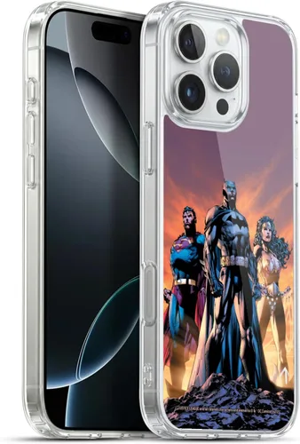 Vista 124 de Head Case Designs Funda de gel con licencia oficial de la Liga de la Justicia DC Comics #10 Darkseid War Comic Book Cover