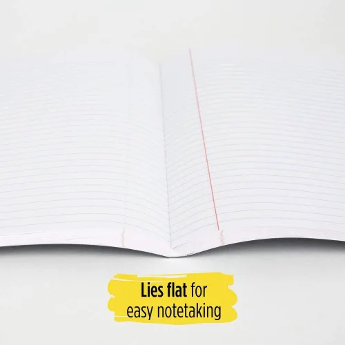 Vista 2 de Cuaderno/libreta de 100 hojas con renglones Five Star Composition Amarillo