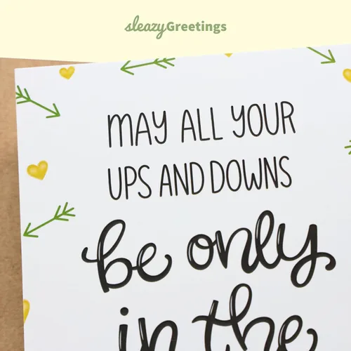 Vista 6 de Sleazy Greetings Divertida tarjeta de boda para ella despedida de soltera comprometida, despedida de soltera, tarjeta de compromiso inapropiada