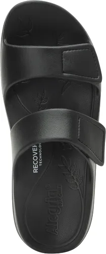 Vista 4 de Alegria Womens Orbyt Double Strap Lightweight Recovery Slide Comfort Sandal