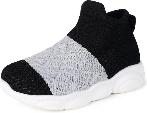 Vista 25 de Zapatos de bebé Pantuflas para niños pequeños, calcetines para niños y niñas, suela antideslizante