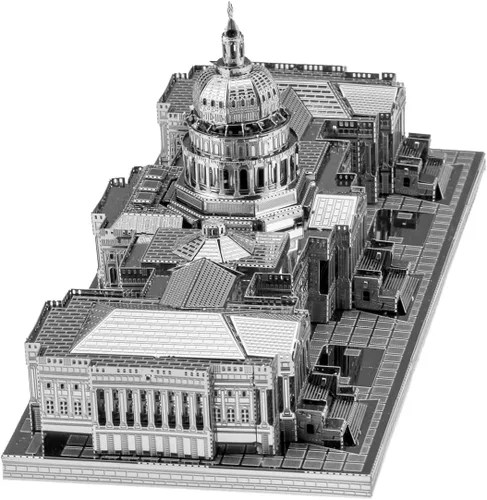 Vista 7 de Metal Earth Fascinations Premium Series US Capitol 3D Kit de modelo de metal con pinzas