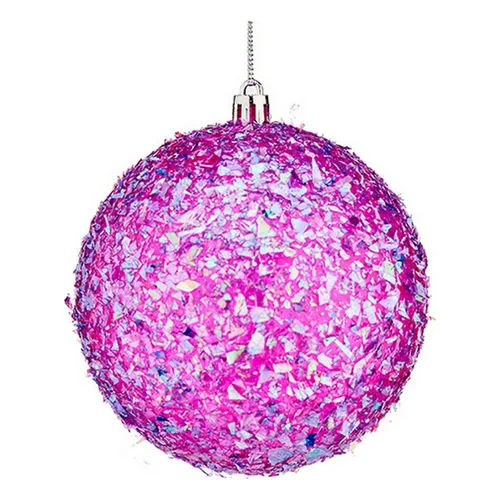 Vista 2 de Bolas de Navidad Krist+ Morado Ø 10 cm 6