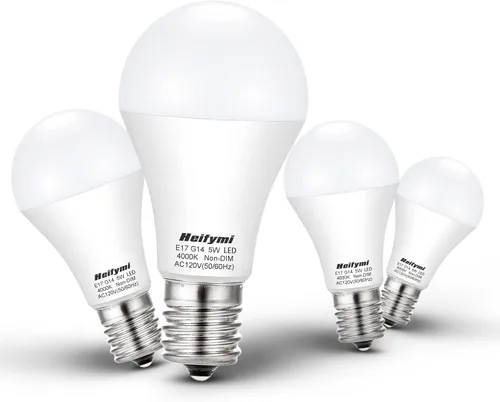 Vista 15 de Bombilla de araña E17 10W LED A60 con forma de globo 1200lm 3000K blanco