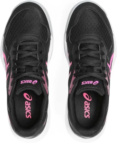 Vista 6 de Zapatillas de voleibol ASICS Upcourt 5 para mujer Negro/Rosa intenso
