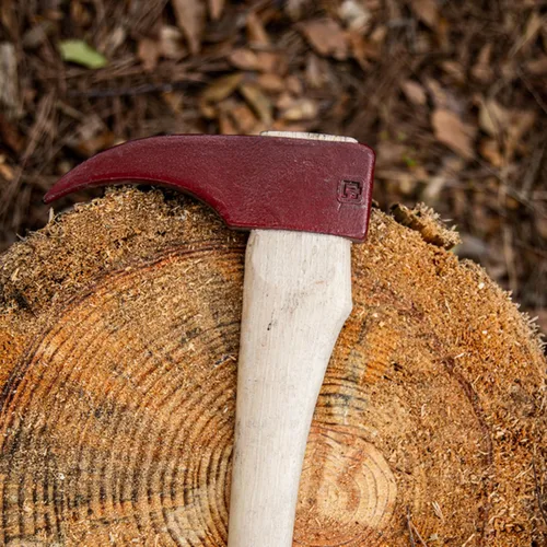 Vista 2 de Pico de madera con gancho 150 de 1-1/2 libras y 36 pulgadas USA Made,Essential For Moving Logs, Forged Tool Steel Head, American Hickory Handle